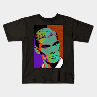 Modern man in pop-art style Kids T-Shirt